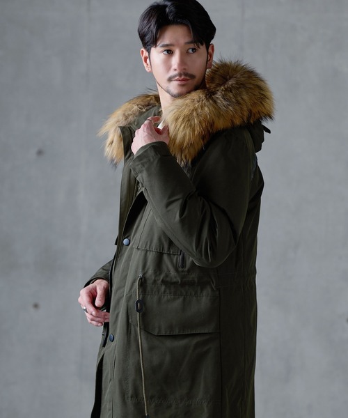 Filomo]モッズコートメンズ ダウンライナー弱撥水（モッズコート