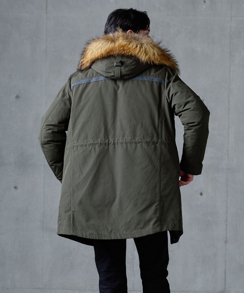 Filomo]モッズコートメンズ ダウンライナー弱撥水（モッズコート