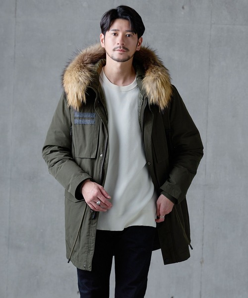 Filomo]モッズコートメンズ ダウンライナー弱撥水（モッズコート