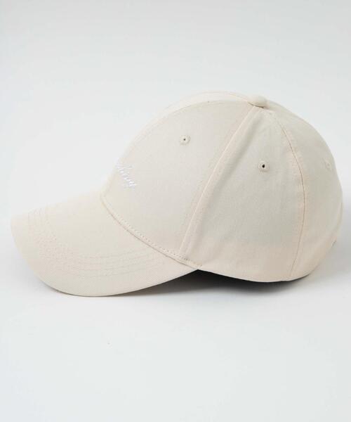 WEGO(ウィゴー)の「WEGO/ロゴ刺繍キャップ(キャップ・レディース・ブラック/オフホワイト/ネイビー・FREE)」の6枚目の写真