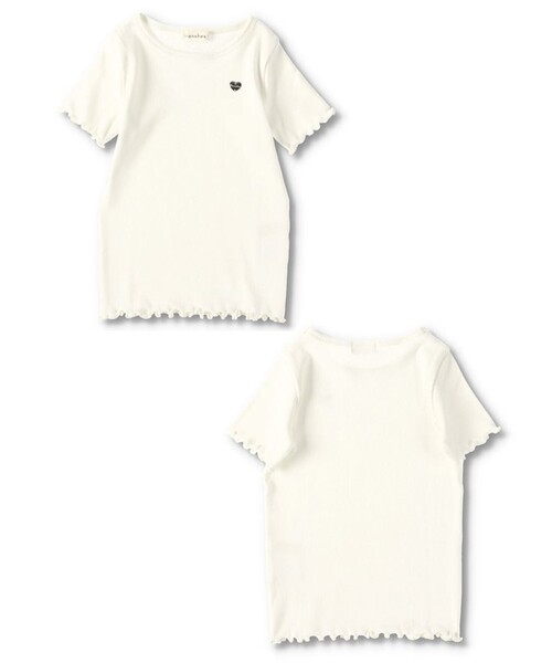 BRANSHES（ブランシェス）の「【GOOD PRICE】ストレッチテレコ半袖Tシャツ（Tシャツ/カットソー・キッズ・ピンク/その他/ライトグリーン/オフホワイト/ブラック・90/120/110/100/150/140/130/80）」の15枚目の写真