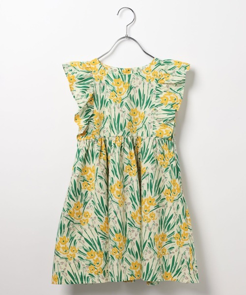 BAYFLOW（ベイフロー）の「総柄ワンピース（KIDS）（ワンピース・キッズ・ブルー/ブラック/アイボリー・110cm/120cm/130cm/140cm/150cm）」の4枚目の写真