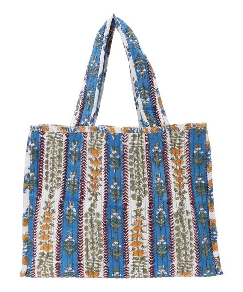 CONTROL FREAK（コントロールフリーク）の「■別注CONTROL　FREAK　ブロックptキルトトート（トートバッグ・レディース・ブルー/ピンク/イエロー・FREE）」の6枚目の写真