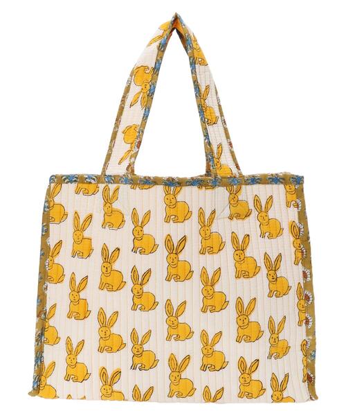 CONTROL FREAK（コントロールフリーク）の「■別注CONTROL　FREAK　ブロックptキルトトート（トートバッグ・レディース・ブルー/ピンク/イエロー・FREE）」の13枚目の写真