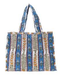 CONTROL FREAK | ■別注CONTROL　FREAK　ブロックptキルトトート(トートバッグ)