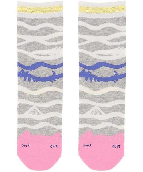 tsumori chisato SLEEP（ツモリチサト スリープ）の「ソックス（ソックス/靴下・レディース・アイボリー/クリーム/グレー・22-24cm）」の3枚目の写真