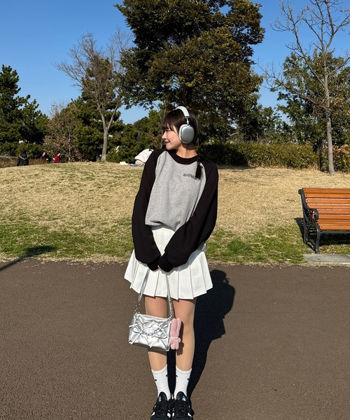RiLi(リリ)の「リボンミニバッグ【RL】(ショルダーバッグ・レディース・シルバー・FREE)」の9枚目の写真