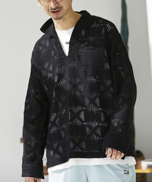 JOURNAL STANDARD relume（ジャーナルスタンダード　レリューム）の「スキッパーレース ループシャツ（シャツ/ブラウス・メンズ）」