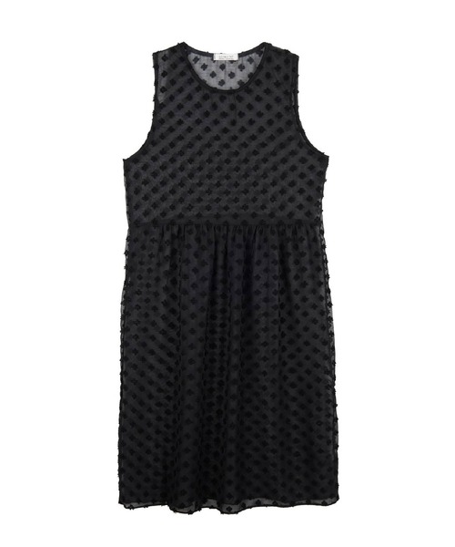 3.3 Field Trip （3.3フィールドトリップ）の「3.3 Field Trip／フラワーメッシュワンピース　2118441（ワンピース・レディース・ブラック/アイボリー・FREE）」の22枚目の写真