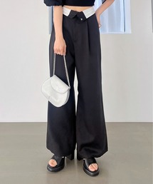 Heather | 2WAYウエストスラックスパンツ　118691(スラックス)