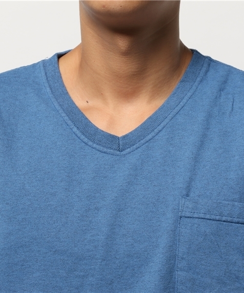Goodwear(Since1983)(グッドウェア)の「GOODWEAR / グッドウエア: V-Neck Pocket Tee Slim OX Tシャツ #(Tシャツ/カットソー・メンズ・ライトブルー/ブルー系その他/ボルドー/シルバー/チャコールグレー/グリーン・SMALL/LARGE/X-LARGE/MEDIUM)」の10枚目の写真