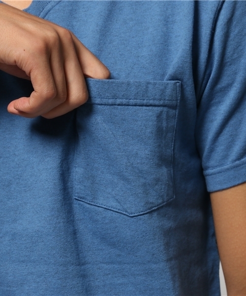 Goodwear(Since1983)(グッドウェア)の「GOODWEAR / グッドウエア: V-Neck Pocket Tee Slim OX Tシャツ #(Tシャツ/カットソー・メンズ・ライトブルー/ブルー系その他/ボルドー/シルバー/チャコールグレー/グリーン・SMALL/LARGE/X-LARGE/MEDIUM)」の13枚目の写真