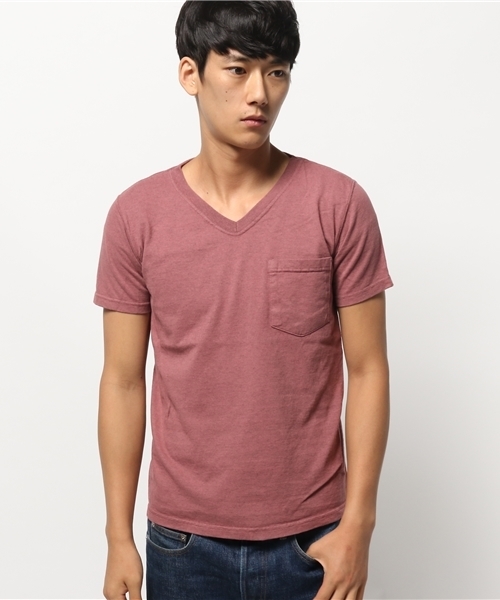 Goodwear(Since1983)(グッドウェア)の「GOODWEAR / グッドウエア: V-Neck Pocket Tee Slim OX Tシャツ #(Tシャツ/カットソー・メンズ・ライトブルー/ブルー系その他/ボルドー/シルバー/チャコールグレー/グリーン・SMALL/LARGE/X-LARGE/MEDIUM)」の17枚目の写真