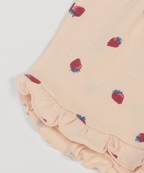 petit main（プティマイン）の「GIRLS半袖パジャマ（セットアップ・キッズ・マルチ/イエロー/ライトピンク・130cm/120cm/110cm/100cm/90cm/80ｃｍ）」の11枚目の写真