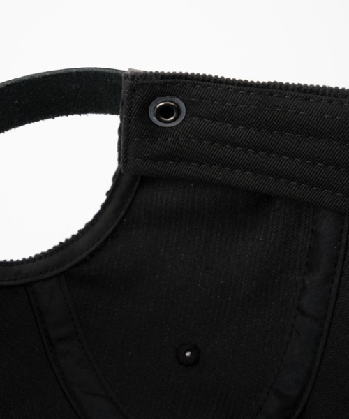 RVCA（ルーカ）の「RVCA メンズ 【BENJAMIN JEANJEAN】 BENJI OLD E CLASPBACK キャップ 【2024年夏モデル】/ルーカコーデュロイロゴ帽子（キャップ・メンズ・ブラック・FREE）」の10枚目の写真