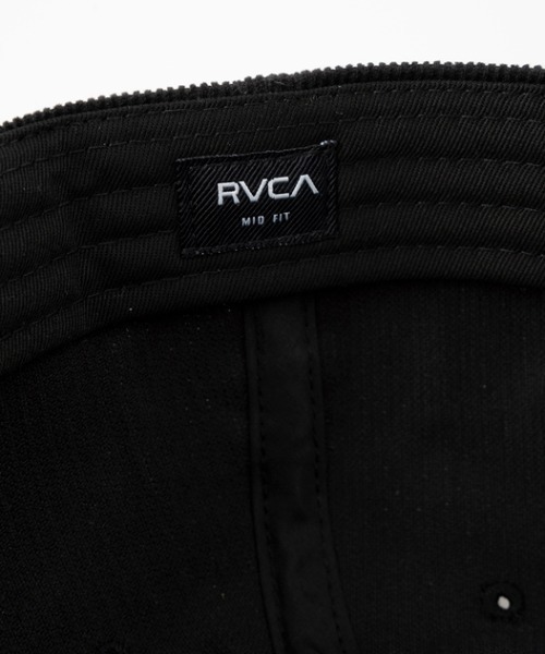 RVCA（ルーカ）の「RVCA メンズ 【BENJAMIN JEANJEAN】 BENJI OLD E CLASPBACK キャップ 【2024年夏モデル】/ルーカコーデュロイロゴ帽子（キャップ・メンズ・ブラック・FREE）」の11枚目の写真
