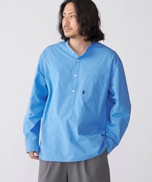 【ZOZO限定】SHIPS.me: バンドカラープルオーバービッグシャツ