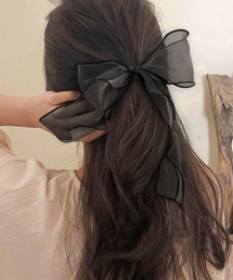 DiamondHearts | ボリュームシフォンリボンヘアゴム(ヘアゴム)