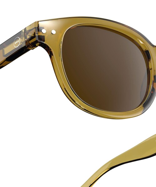 IZIPIZI(イジピジ)の「【IZIPIZI/イジピジ】SUN#C RETRO SQUARE(サングラス・メンズ・ブラウン系その他/ブラック/ブラウン系その他2/チャコールグレー/ブラウン/ベージュ系その他/ゴールド/ライトブルー・FREE)」の10枚目の写真