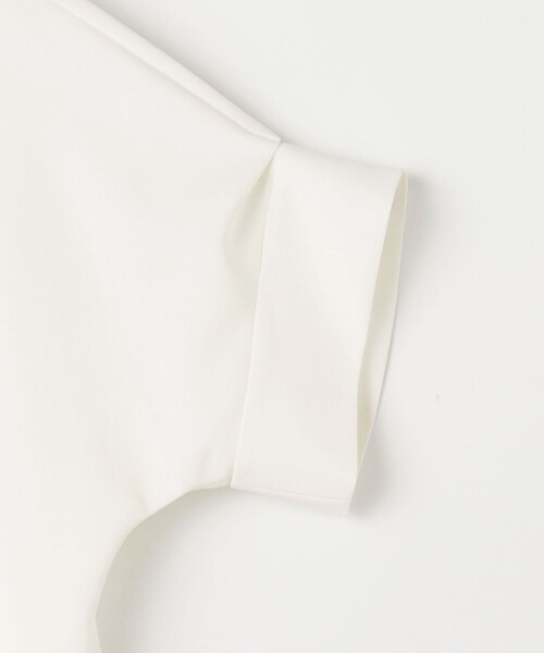 NOLLEY’S（ノーリーズ）の「ウォッシャブルツイル フレンチジャケット（ノーカラージャケット・レディース・ホワイト/ブラック・FREE）」の20枚目の写真