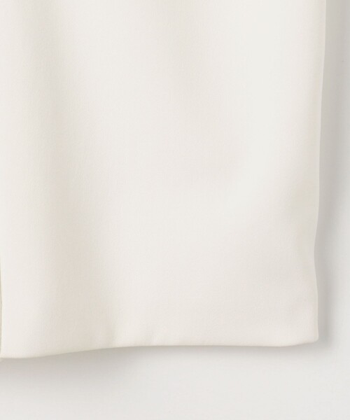 NOLLEY’S（ノーリーズ）の「ウォッシャブルツイル フレンチジャケット（ノーカラージャケット・レディース・ホワイト/ブラック・FREE）」の21枚目の写真