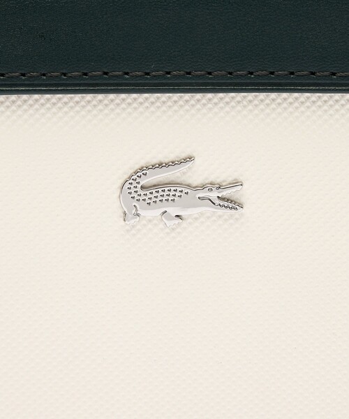 新品◆ラコステ◆クラシックかぶせ長財布◆ホワイト￥16200 LACOSTE - 新品◇ラコステ◇クラシックかぶせ長財布◇ホワイト￥16200