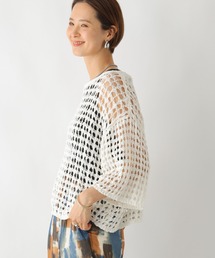 LEPSIM | 3ゲージメッシュプルオーバー　116744(ニット/セーター)