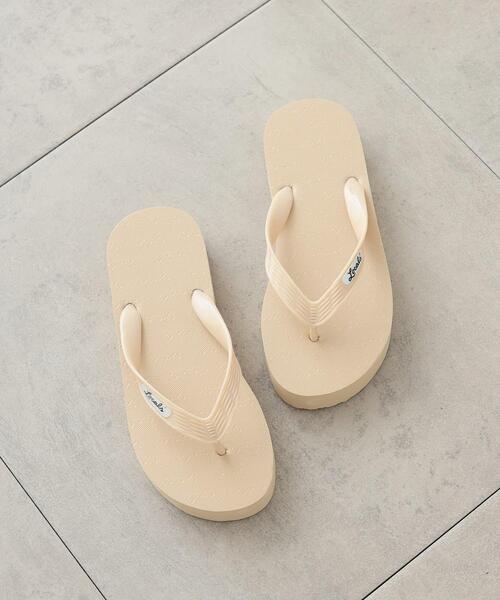 GALLEST(ギャレスト)の「◆【LOCALS】厚底ビーチサンダル(サンダル・レディース・ライトベージュ/チャコールグレー/ブラック・40)」の3枚目の写真