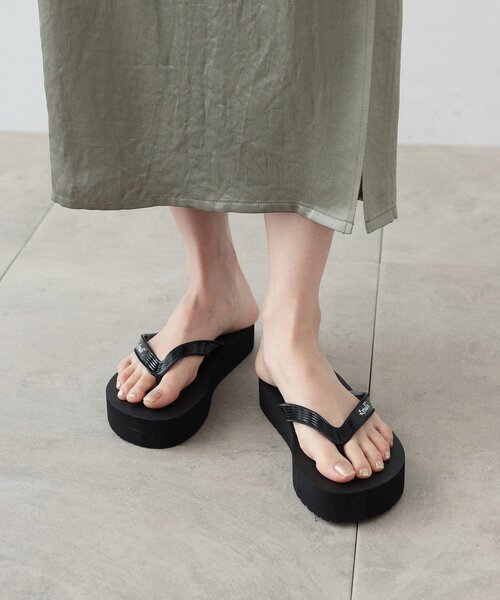 GALLEST(ギャレスト)の「◆【LOCALS】厚底ビーチサンダル(サンダル・レディース・ライトベージュ/チャコールグレー/ブラック・40)」の13枚目の写真