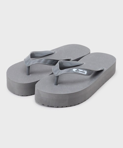 GALLEST(ギャレスト)の「◆【LOCALS】厚底ビーチサンダル(サンダル・レディース・ライトベージュ/チャコールグレー/ブラック・40)」の16枚目の写真