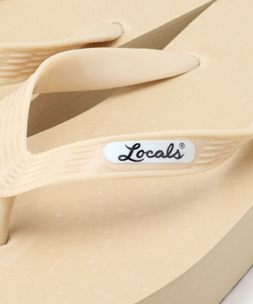 GALLEST(ギャレスト)の「◆【LOCALS】厚底ビーチサンダル(サンダル・レディース・ライトベージュ/チャコールグレー/ブラック・40)」の4枚目の写真