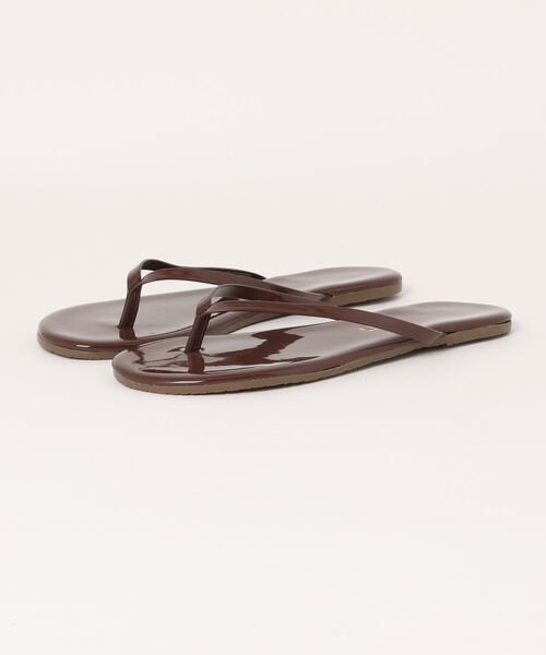 TKEES（ティキーズ）の「【W】【it】【IW4】【Tkees】FOUNDATIONS GLOSS ティキーズ ビーチサンダル（サンダル・レディース・ブラウン系その他2/オレンジ系その他/ブラウン系その他6/ブラウン系その他4/ピンク系その他/ベージュ系その他3/ベージュ系その他2/ベージュ系その他/ブラウン/ブラウン系その他3/ライトベージュ/ブラウン系その他7/ベージュ/ブラウン系その他5/ブラウン系その他・US8/US6/US7/US5）」の3枚目の写真