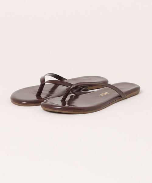TKEES（ティキーズ）の「【W】【it】【IW4】【Tkees】FOUNDATIONS GLOSS ティキーズ ビーチサンダル（サンダル・レディース・ブラウン系その他2/オレンジ系その他/ブラウン系その他6/ブラウン系その他4/ピンク系その他/ベージュ系その他3/ベージュ系その他2/ベージュ系その他/ブラウン/ブラウン系その他3/ライトベージュ/ブラウン系その他7/ベージュ/ブラウン系その他5/ブラウン系その他・US8/US6/US7/US5）」の7枚目の写真