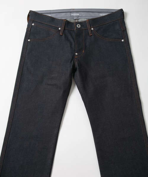 FACTOTUM(ファクトタム)の「【FACTOTUM】Rigid Denim Straight reprint model(デニムパンツ・メンズ・インディゴブルー・32/30inch/28inch/31/29)」の2枚目の写真