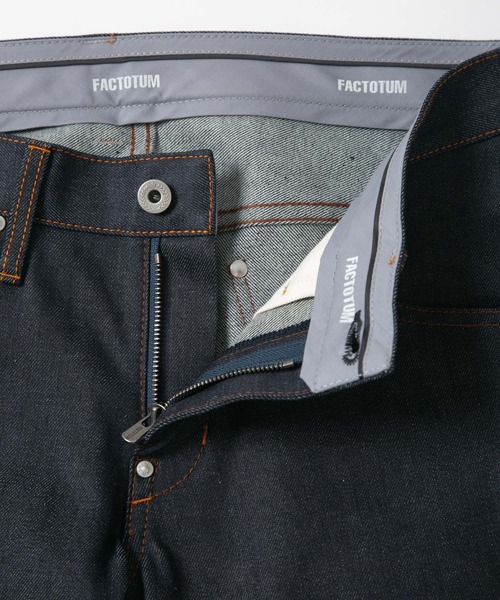 FACTOTUM(ファクトタム)の「【FACTOTUM】Rigid Denim Straight reprint model(デニムパンツ・メンズ・インディゴブルー・32/30inch/28inch/31/29)」の3枚目の写真