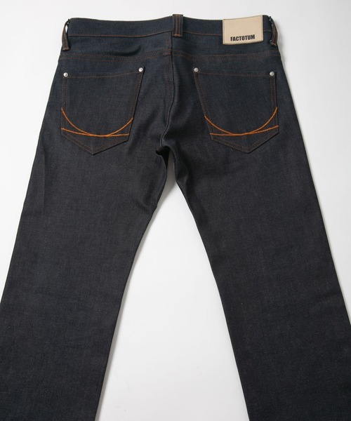 FACTOTUM(ファクトタム)の「【FACTOTUM】Rigid Denim Straight reprint model(デニムパンツ・メンズ・インディゴブルー・32/30inch/28inch/31/29)」の5枚目の写真