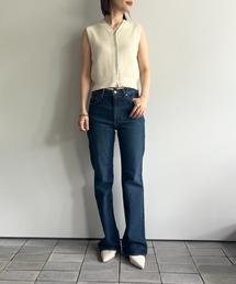 クラネ CLANE HIP HANG DENIM PANTS （BLUE） CLANE / クラネ HIP HANG DENIM PANTS｜アーストライブ
