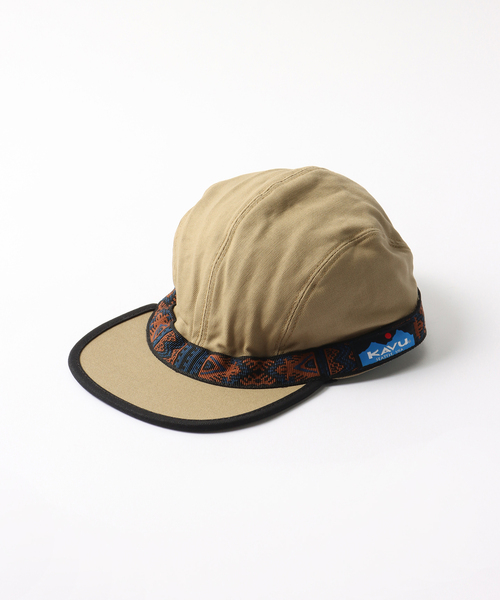 KAVU(カブー)の「KAVU / カブー Organic Strapcap US 19811180(ハット・メンズ・ブラック/その他/ベージュ/ネイビー・MEDIUM/LARGE)」の2枚目の写真