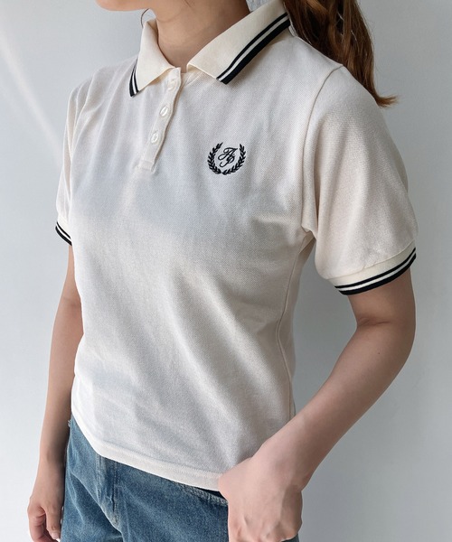 AS KNOW AS plus（アズノゥアズプラス）の「◎ワンポイントロゴ刺繍