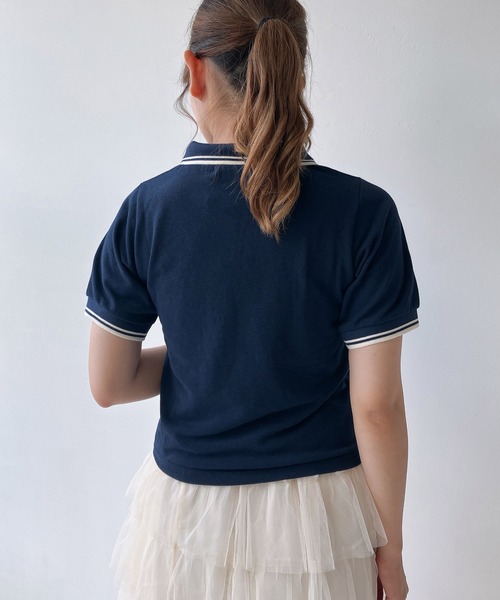 AS KNOW AS plus（アズノゥアズプラス）の「◎ワンポイントロゴ刺繍