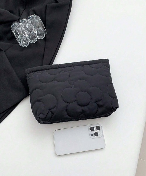 フラワーキルティングポーチ（ポーチ）｜Dita Muaj.（ディータム