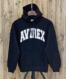 AVIREX(ABbNX)PULLOVER SWEAT PARKA LOGO(p[J[)