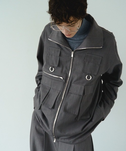 STERNBERG（スタンバーグ）の「ウールギャバユーティリティシャツ