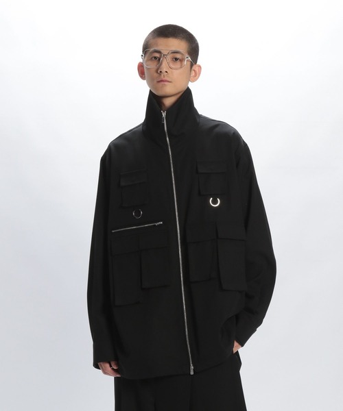 STERNBERG ウールギャバZIPジャケット Lサイズ STERNBERG ウールギャバZIPジャケット Lサイズ