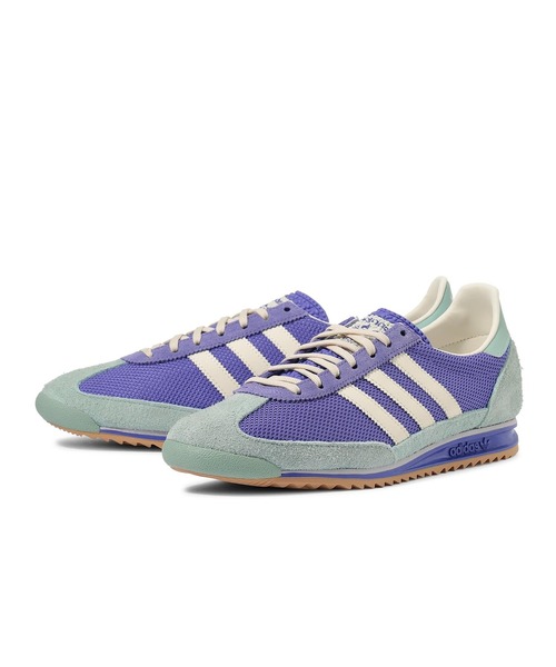 adidas(アディダス)の「SL 72 OG W IH0290(スニーカー・レディース・ブルー・23.5cm/24.0cm/24.5cm/25.0cm/26.5cm/27.0cm/27.5cm/28.0cm/23.0cm/26.0cm/25.5cm/22.5cm)」の3枚目の写真