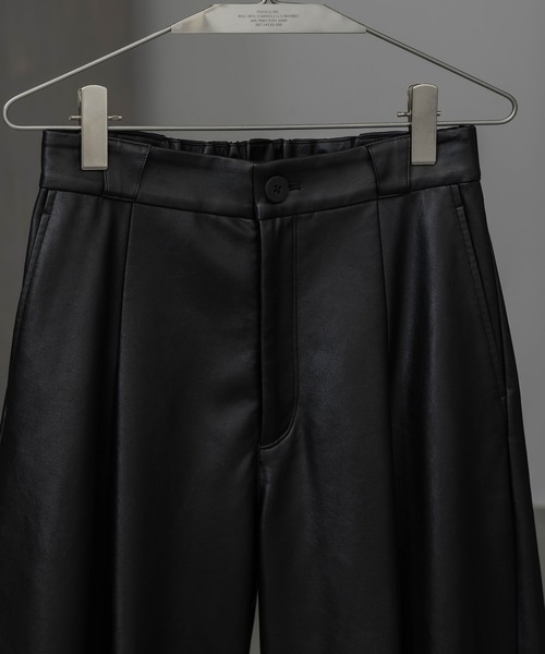 WYM LIDNM（ウィム バイ リドム）の「ARTIFICIAL GRAIN COMFORT PANTS（その他パンツ・メンズ・ブラック/アッシュブラウン/チャコール・S/M/L）」の21枚目の写真