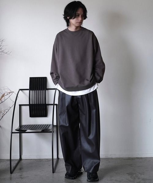 ARTIFICIAL GRAIN COMFORT PANTS（その他パンツ）｜WYM LIDNM（ウィム