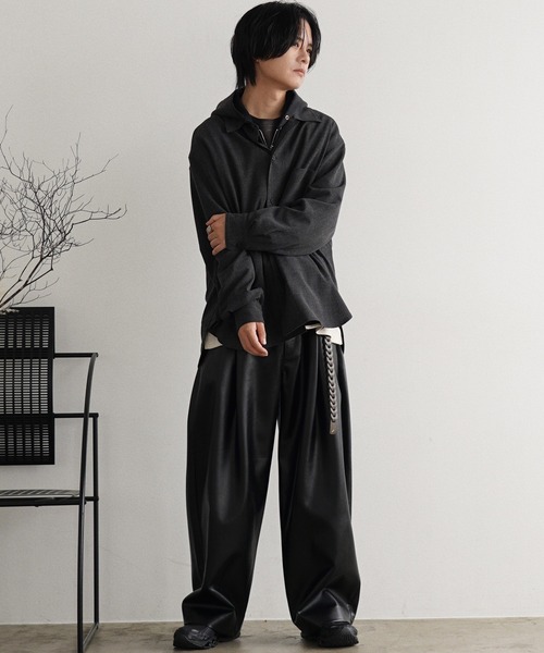 ARTIFICIAL GRAIN COMFORT PANTS（その他パンツ）｜WYM LIDNM（ウィム