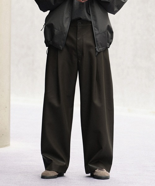 WYM LIDNM（ウィム バイ リドム）の「ARTIFICIAL GRAIN COMFORT PANTS（その他パンツ・メンズ・ブラック/アッシュブラウン/チャコール・S/M/L）」の16枚目の写真