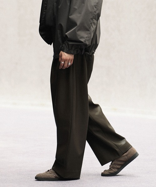 WYM LIDNM（ウィム バイ リドム）の「ARTIFICIAL GRAIN COMFORT PANTS（その他パンツ・メンズ・ブラック/アッシュブラウン/チャコール・S/M/L）」の17枚目の写真